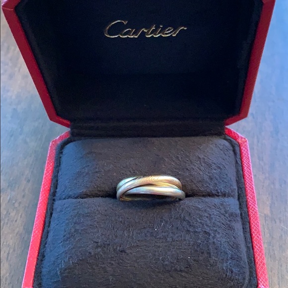 cartier trinity ring size 8